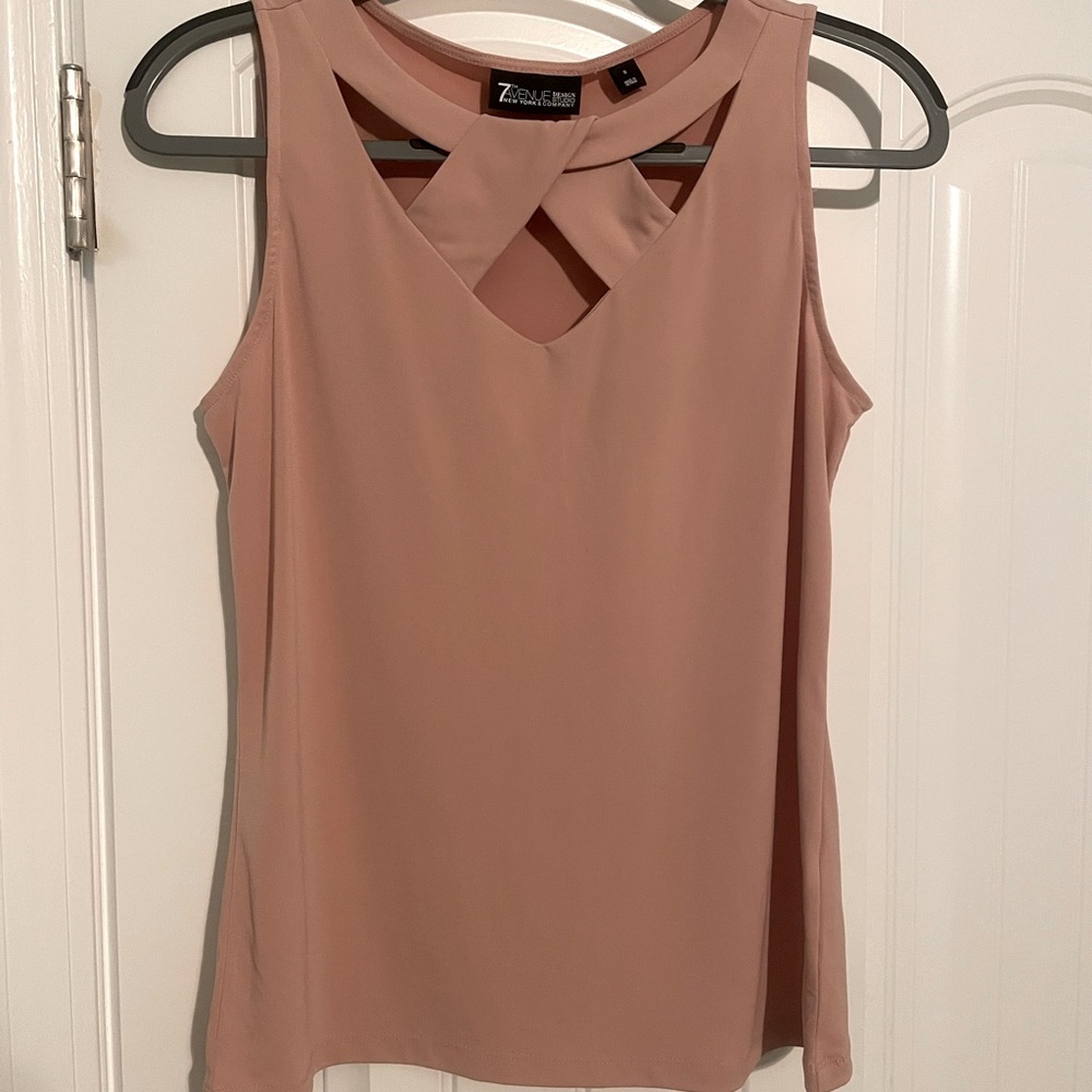 NY&Co 7th Avenue Criss-Cross Blouse